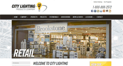 Desktop Screenshot of citylighting.com